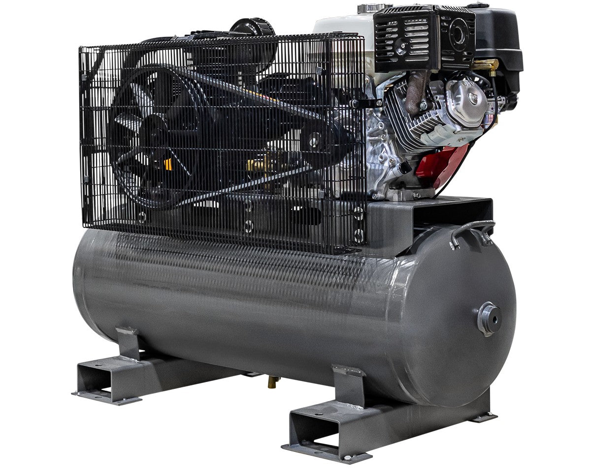 BE 160L Air Compressor - 13hp Petrol, Belt Drive | P16013-H