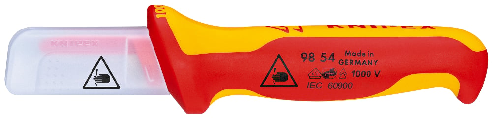 KNIPEX Knife,Cable,VDE