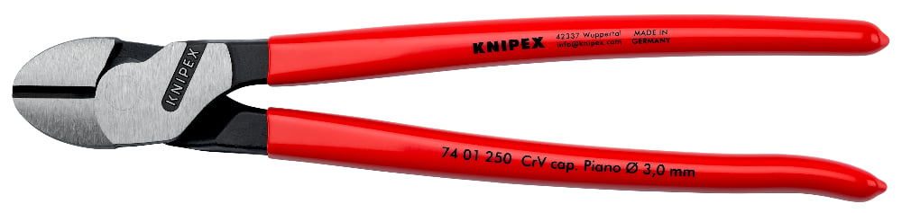 KNIPEX Pliers Diag Cut 250mm Hi/Lever Uncarded