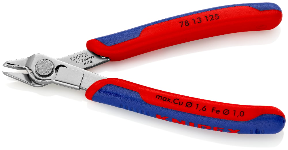 KNIPEX Electronic Super Knips 125mm S/S with Wire Catcher