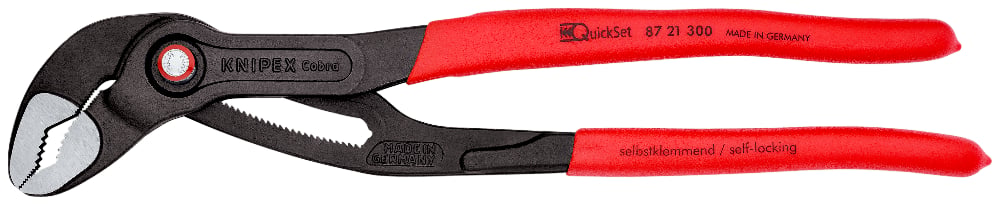 KNIPEX Cobra Quickset Water Pump Pliers 300mm