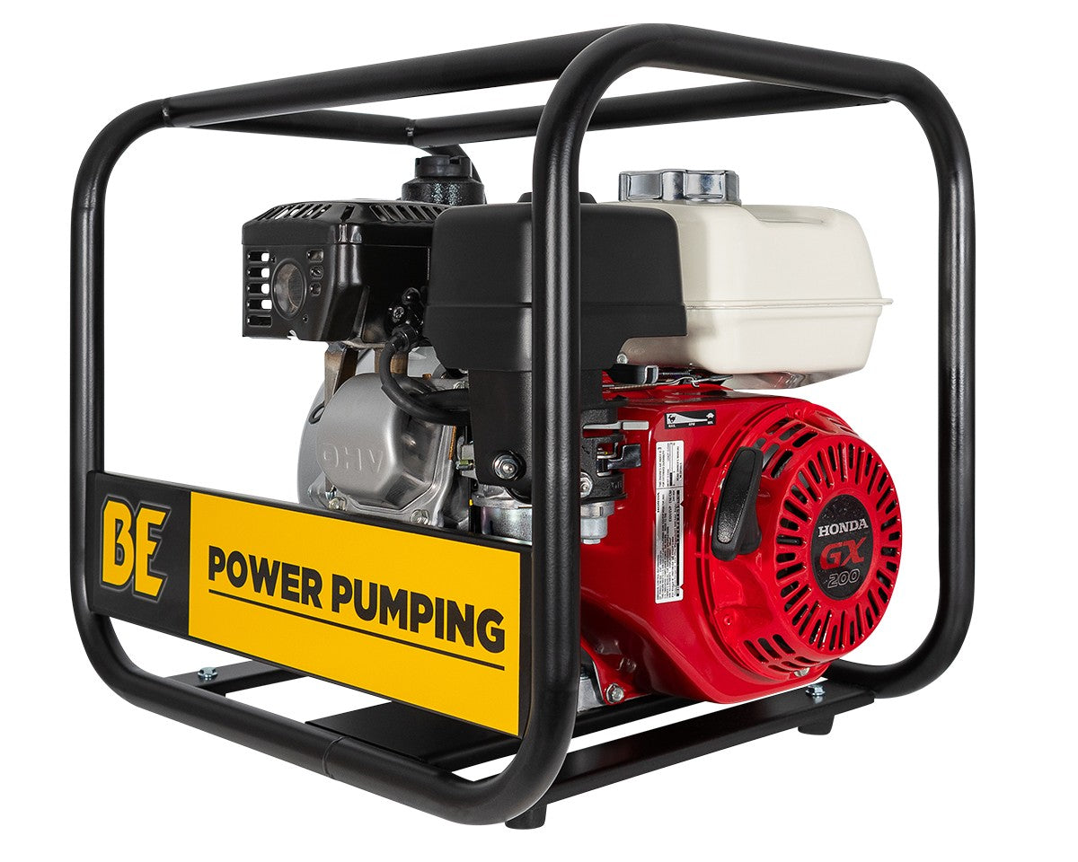 BE 2" Fire Fighting Pump, 330 L/min - Honda 6.5hp, Recoil | HP20652-H