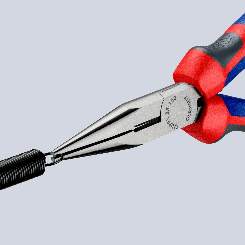 KNIPEX Pliers Snipe Nose 160mm Side Cut Cush