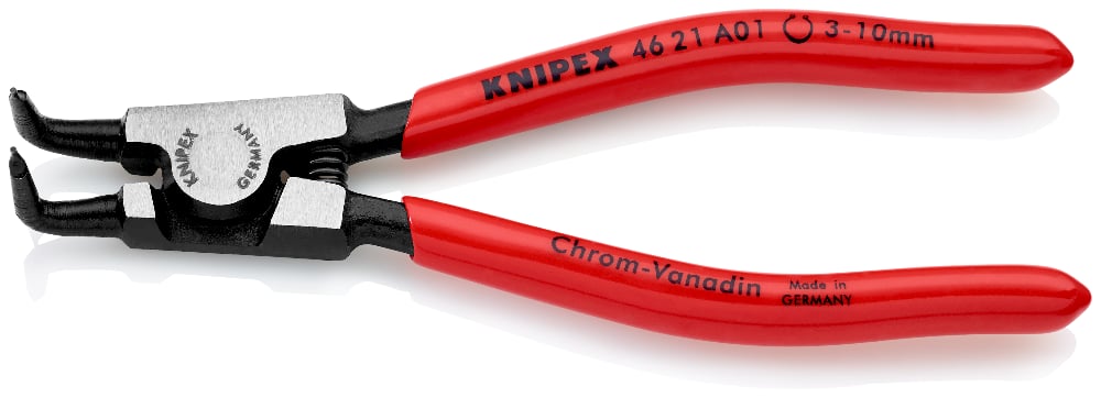 KNIPEX Pliers Circlip 3-10mm Ext Bent 125mm
