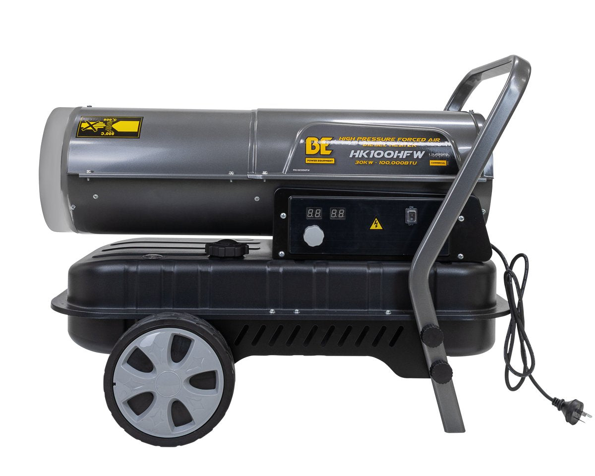 BE 30kW Diesel Forced Air Heater - 102,400 BTU | HK100HFW
