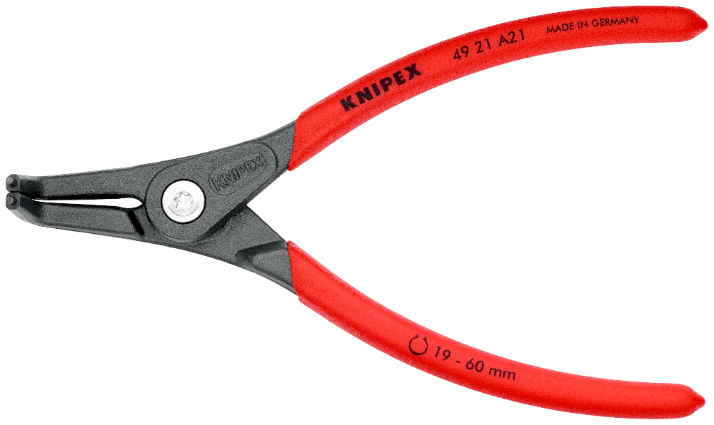 KNIPEX Pliers Circlip 19-60mm Ext Bent Bolt 165mm