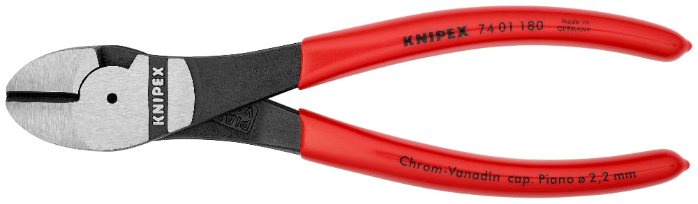KNIPEX Pliers Diag Cut 180mm Hi/Lever Plas
