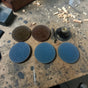 KM 7PC Blue Roll Lock QC Disc P40 - P120