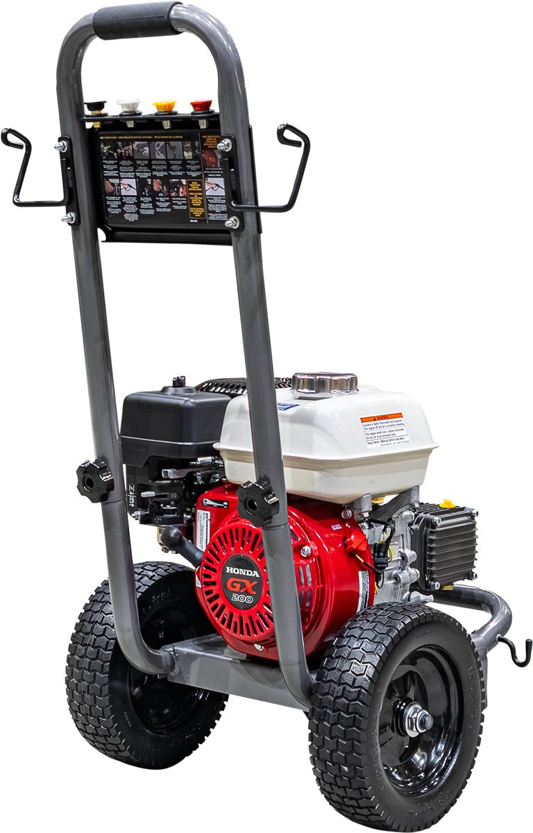 BE 2,700 PSI Petrol Pressure Washer - Honda GX200, Comet Pump | BAR2765C-H