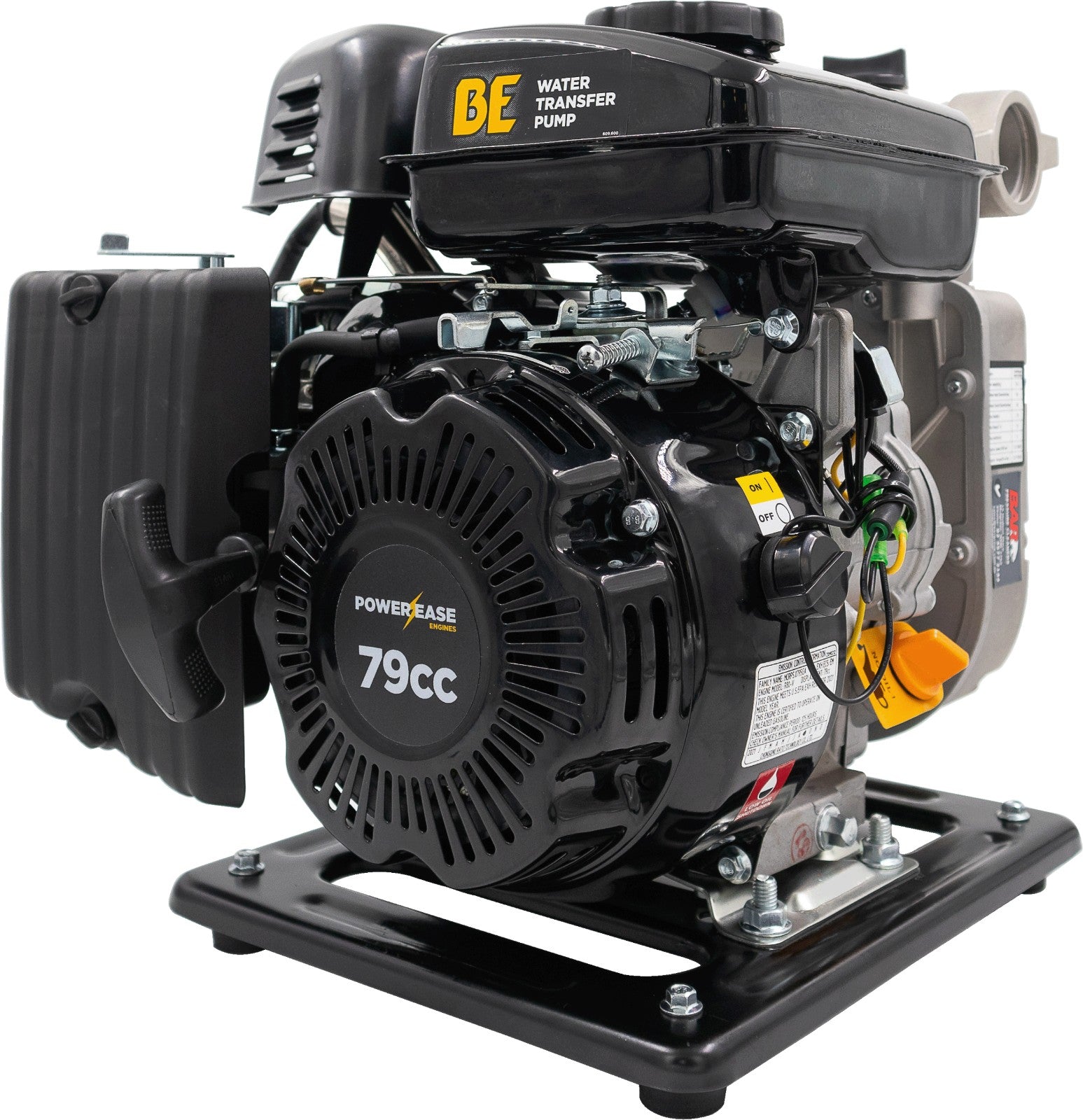 BE 1.5" Water Transfer Pump, 235 L/min - Powerease 3hp, Recoil | WP1525-R