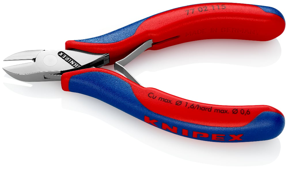 KNIPEX Electronics Diagonal Cutting Pliers, 115mm