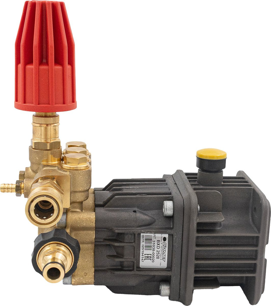 BE 2,800 PSI Pump Assembly - BXD Series, 3/4", Hollow Shaft, 4.8hp | BXD2528G ASSY