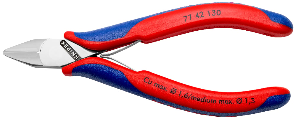 KNIPEX Electronics Diagonal Cutting Pliers, 130mm