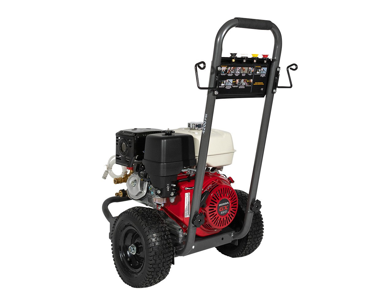 BE 4,200 PSI Petrol Pressure Washer - Honda GX390, Comet Pump | BAR4213K-H