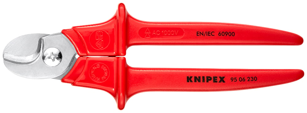 KNIPEX Cable Shears 230mm 1000V VDE