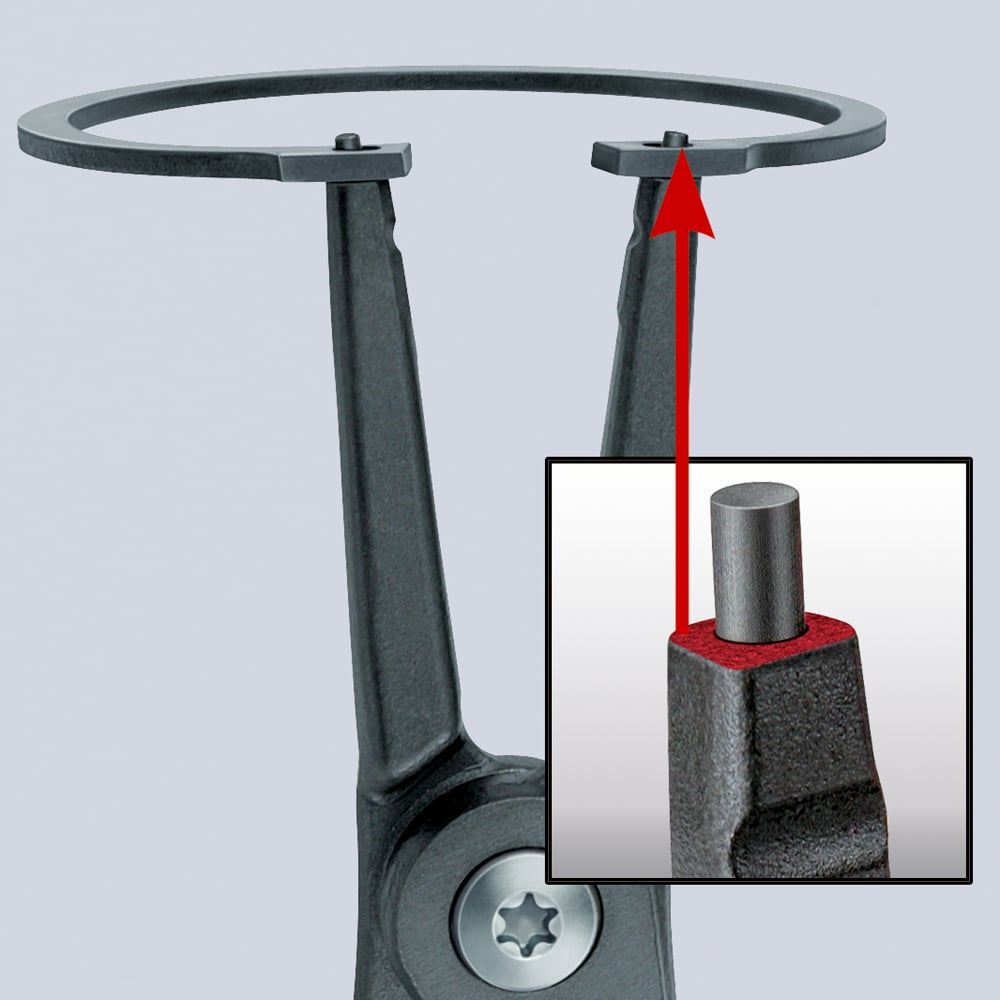 KNIPEX Pliers Circlip 19-60mm Ext Str Bolt 180mm