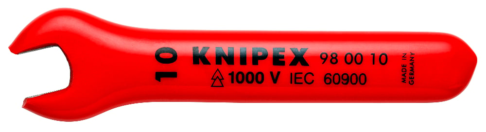 KNIPEX Open End Wrench 10mm 1000V VDE
