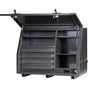 KABoxes 1360 Aluminium Series 4 Drawers & 5 Shelves - Black