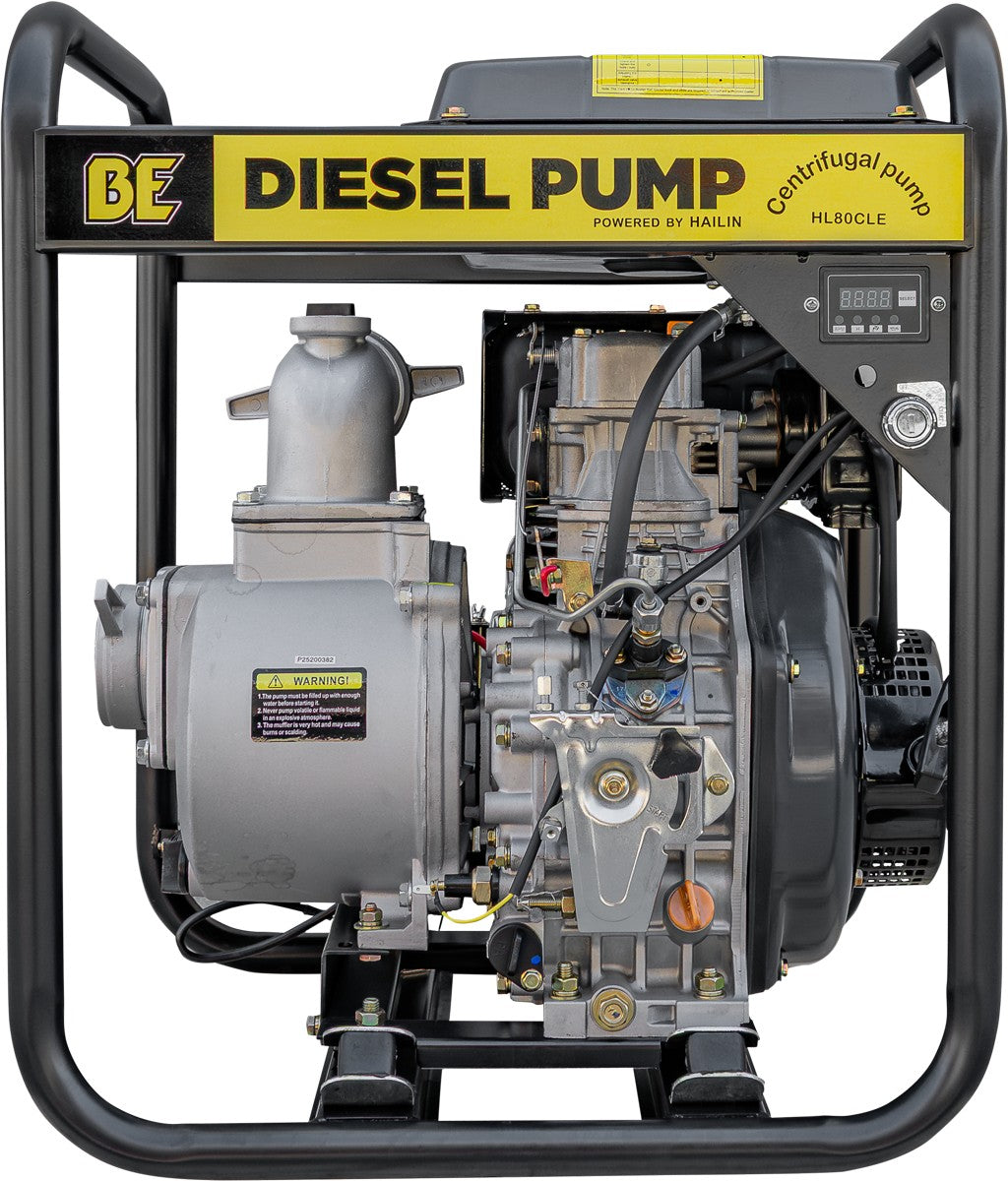 BE 3" Water Transfer Pump, 1,000 L/min - Powerease 6hp, Electric | WD3060-RE