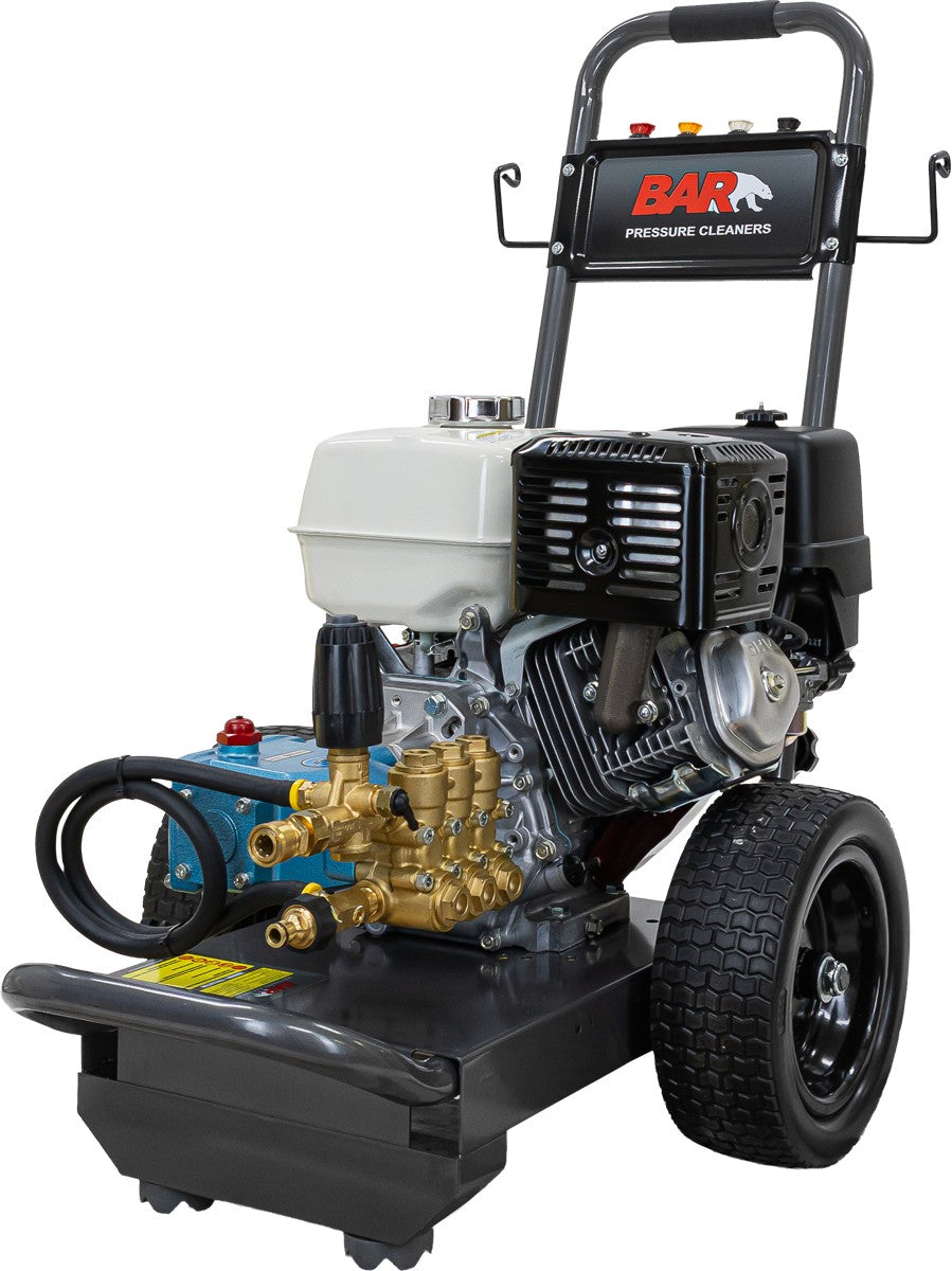 BE 4,000 PSI Petrol Pressure Washer - Honda GX390, Cat Pumps | BAR4013J-H