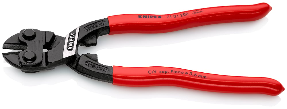 KNIPEX Mini Bolt Cutter 200mm Hi/Lever Bolt