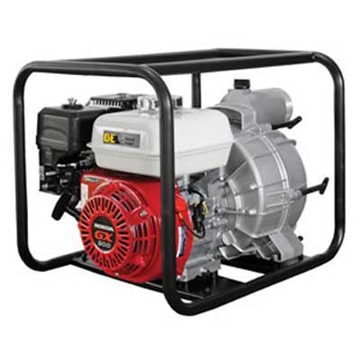 BE 2" Semi-Trash Pump, 550 L/min - Honda 6.5hp, Recoil | TPS2065-H