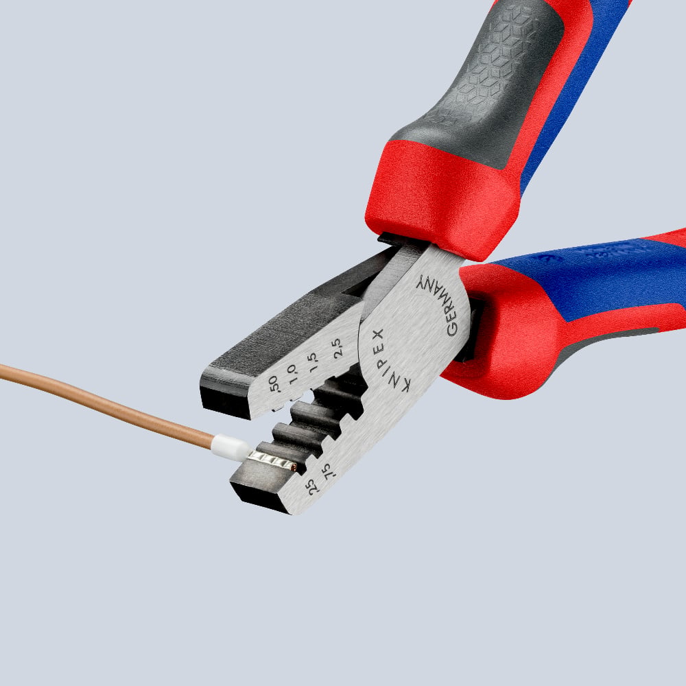 KNIPEX Crimping Pliers 145mm for Wire Ferrules