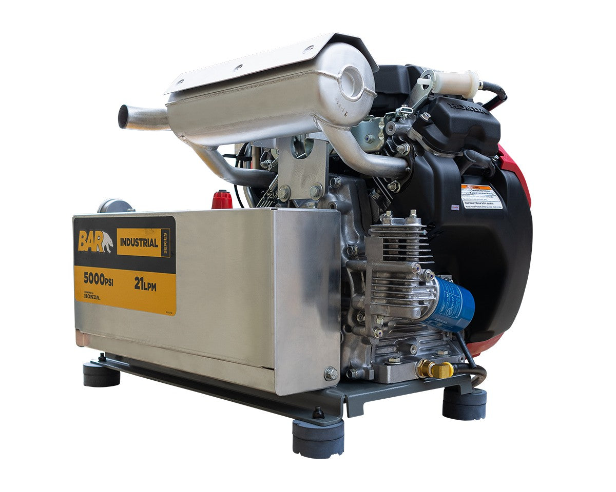 BE 5,000 PSI Petrol Pressure Washer - Honda GX690, Interpump | BAR5027P-HEB