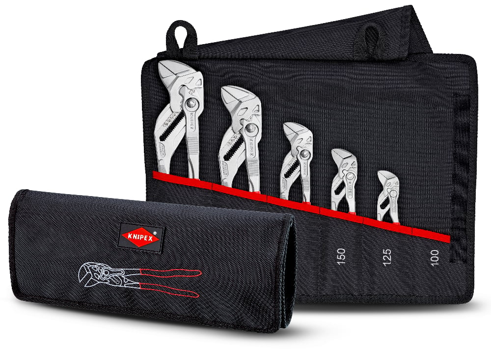 KNIPEX Pliers Set 5Pc C/W 8603125, 8603150, 8603180, 8603250, 8603300
