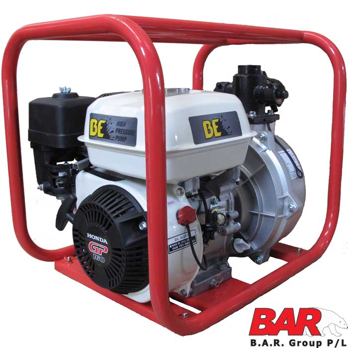 BE 1.5" Fire Fighting Pump, 330 L/min - Honda 6.5hp, Recoil | HP15651-HG