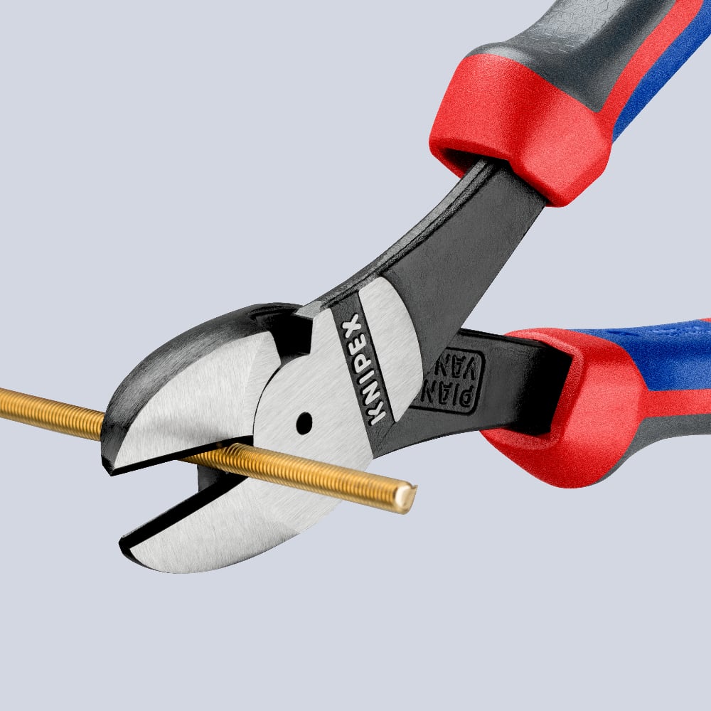 KNIPEX Pliers Diag Cut 180mm Hi/Lever Cush