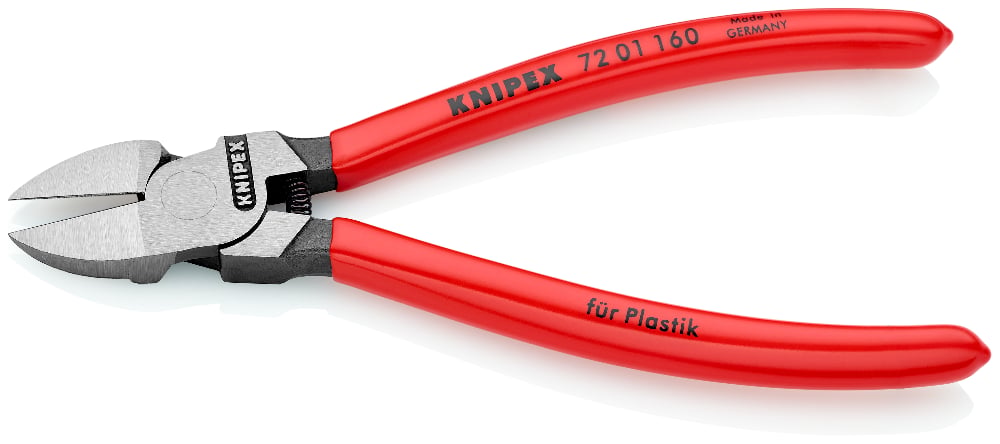 KNIPEX Diagonal Cutters for Plastic 160mm