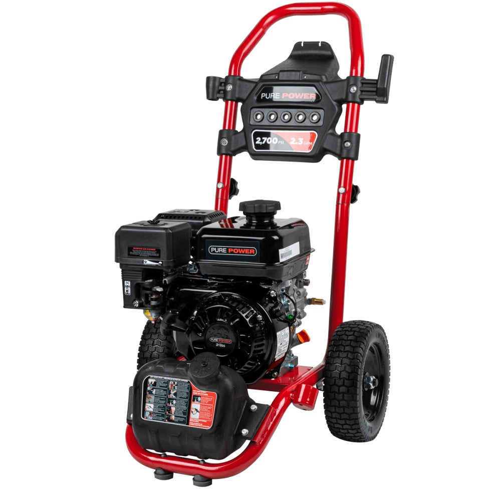 BE 2,700 PSI Petrol Pressure Washer - Powerease R225, 9.4 L/min | PP2770A-R