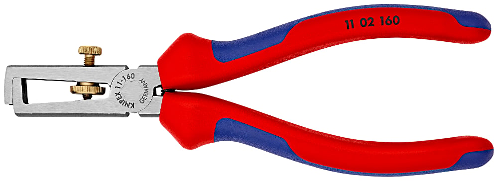 KNIPEX Pliers Insul Strip Adjust 160mm Cush