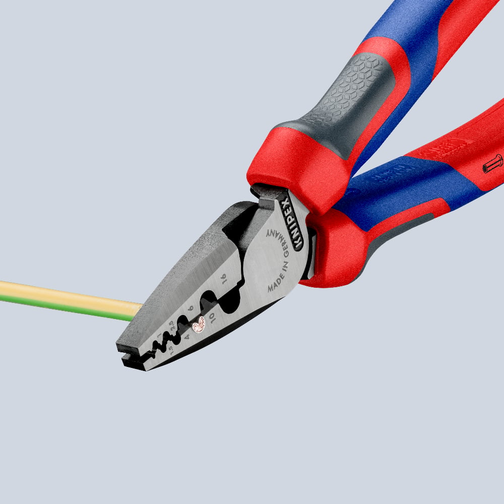 KNIPEX Crimping Pliers 180mm for Wire Ferrules
