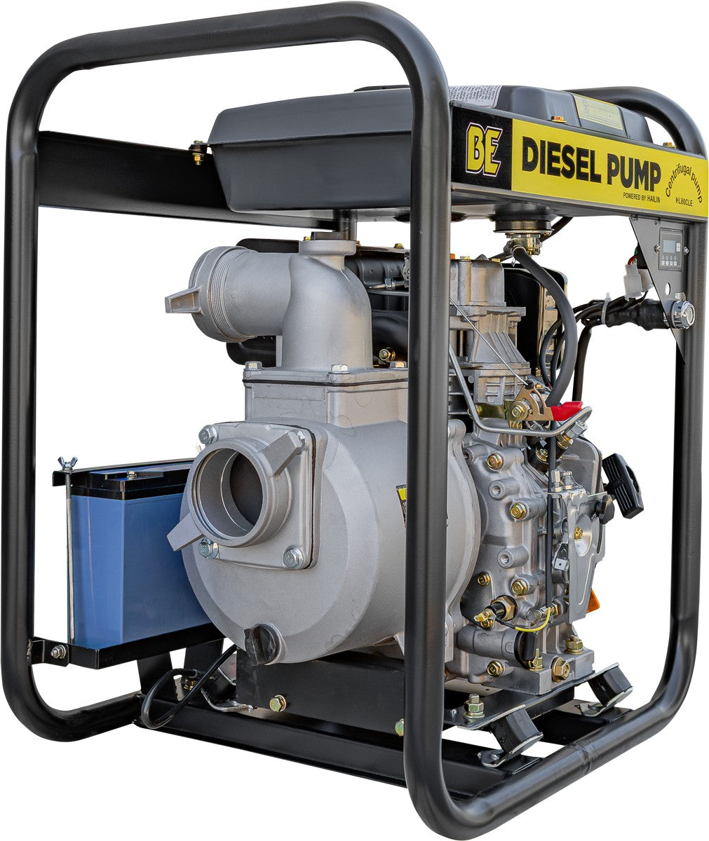 BE 3" Water Transfer Pump, 1,000 L/min - Powerease 6hp, Electric | WD3060-RE