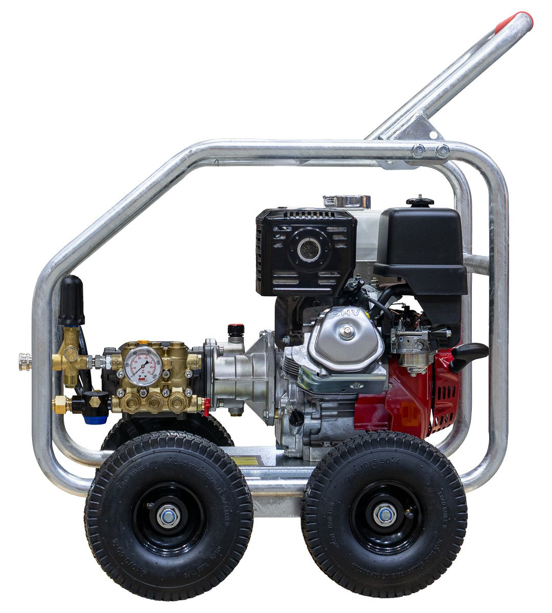 BE 3,800 PSI Petrol Pressure Washer - Honda GX390, Comet Pump, Vib Mount | BAR3513CG-HJV
