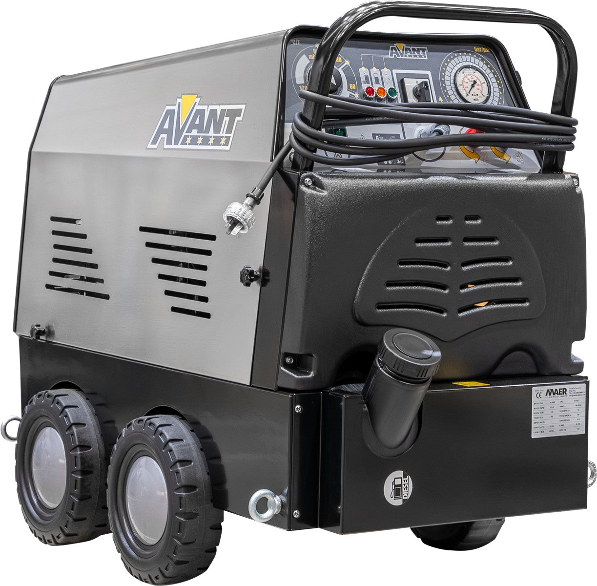 BE 1,450 PSI Hot Water Electric Pressure Washer - 12 L/min, Interpump | HOT10/12 A