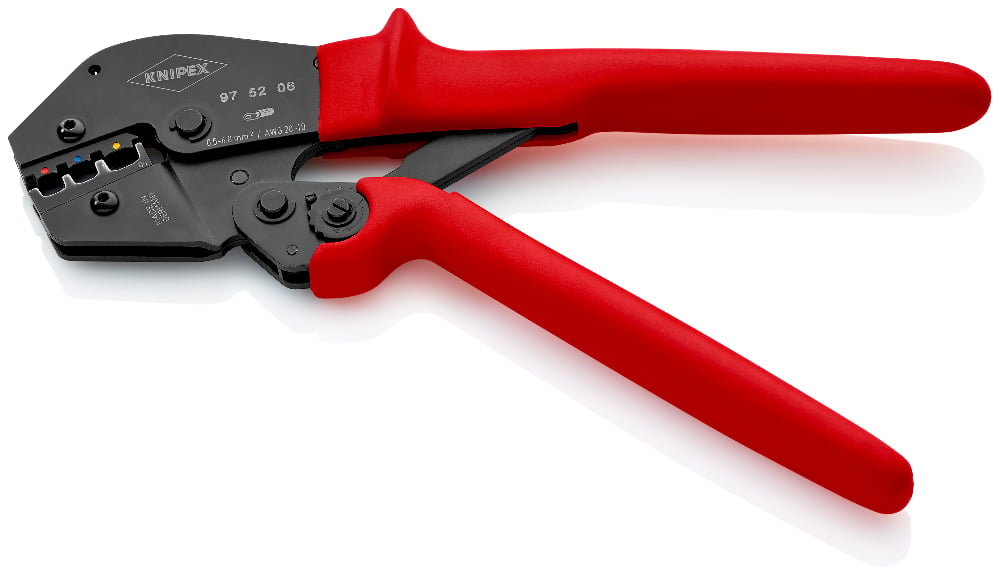 KNIPEX Ratcheting Crimping Pliers 250mm for Insulated Terminals & Connectors