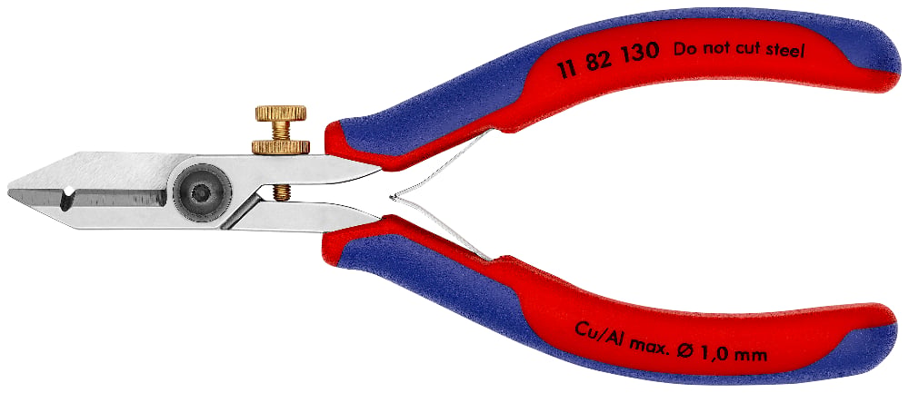 KNIPEX Electronics Wire Stripping Shears, 130mm