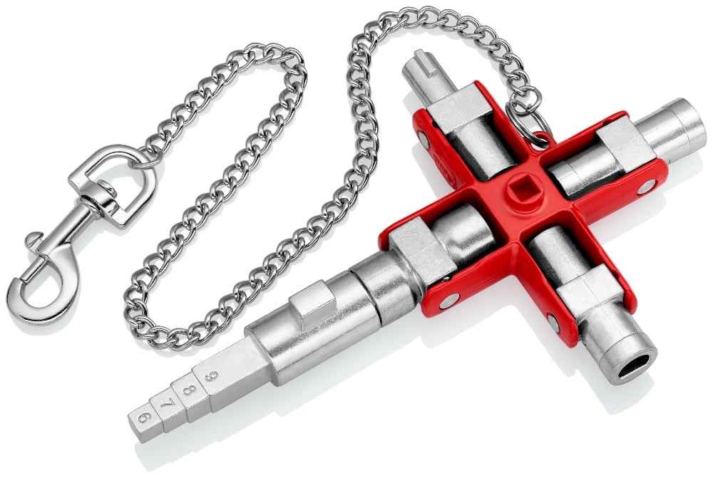 KNIPEX Universal Mastkey "Construction"