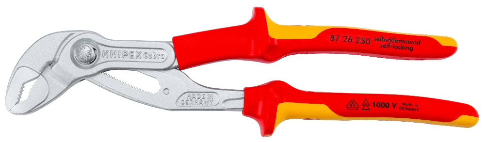 KNIPEX Cobra Water Pump Pliers 250mm 1000V VDE