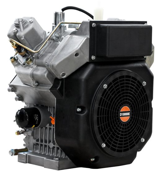 ITC 24hp Diesel Engine - 1/8" Keyed Q Shaft, Electric Start | D1000E20-Q