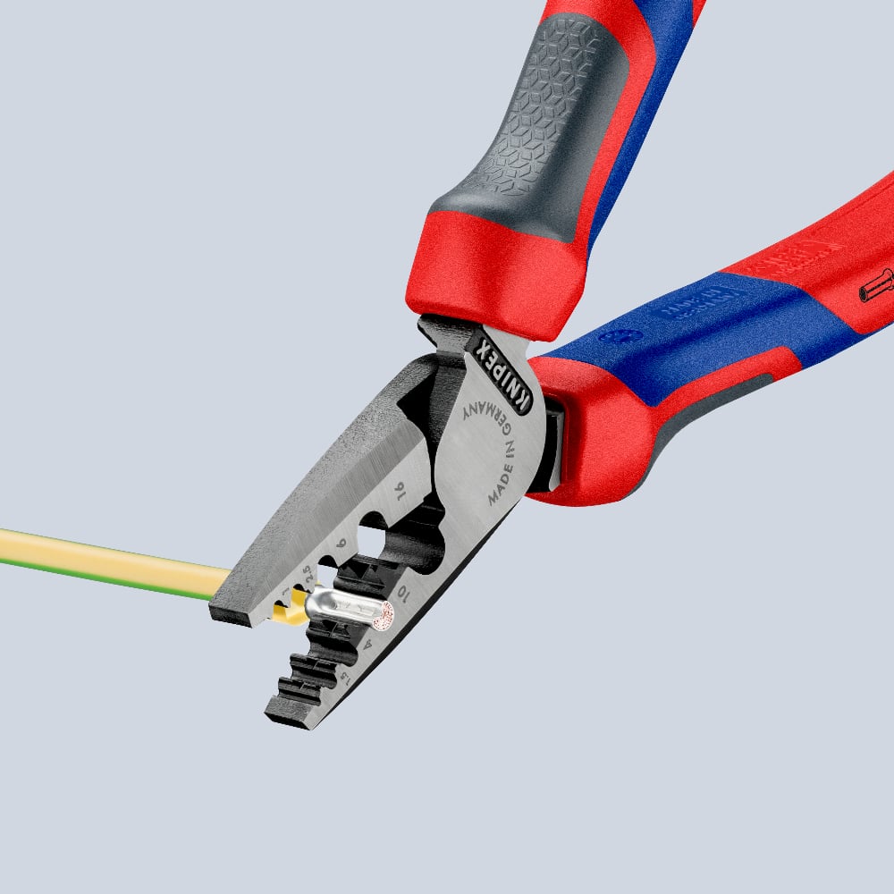 KNIPEX Crimping Pliers 180mm for Wire Ferrules
