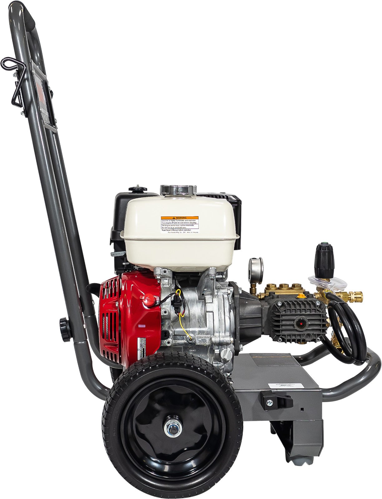BE 4,000 PSI Petrol Pressure Washer - Honda GX390, Comet Pump, Trolley Frame | BAR4013C-H