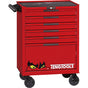 Teng Pro35 26in Roller Cabinet 6 Drawers Red