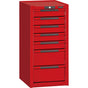Teng Pro35 15in Side Cabinet 7 Drawers Red
