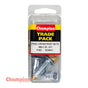 Champion Steel Cross Rivet Nuts - M8x1.25 - Kit - 4pk