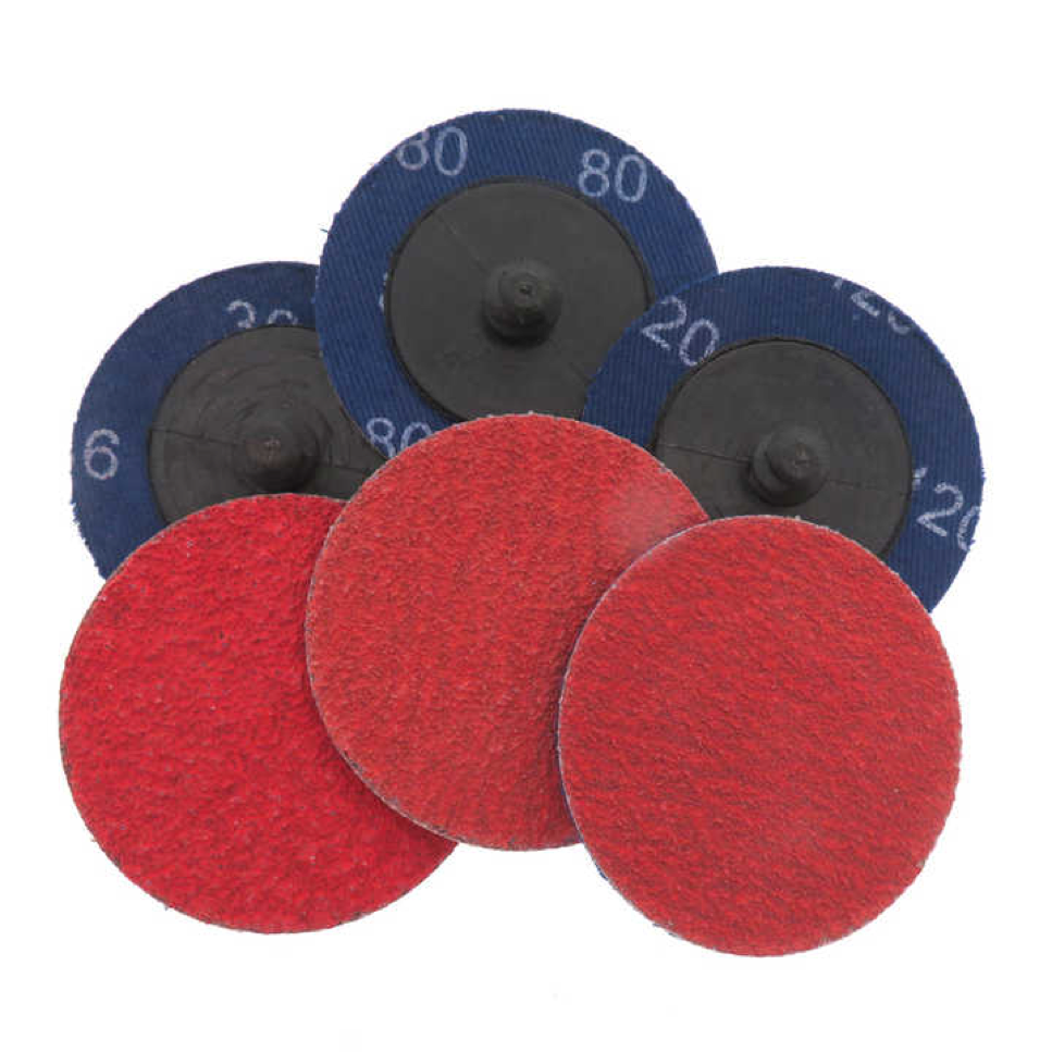 50mm Quick Change Roll Lock Disc P80