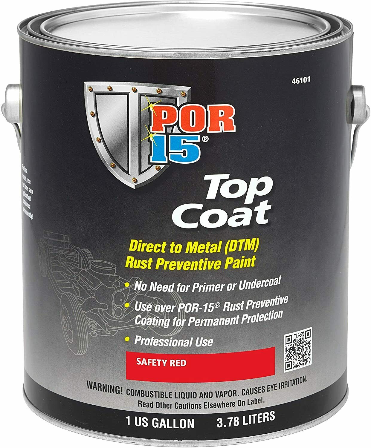 Top Coat | Safety Red - Gallon